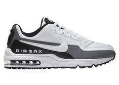 Men's Nike Air Max LTD 3 Cool Grey Sneakers in White/Black Shoes Sneakers Nike, Mens Nike Air, Grey Sneakers, Hot Sneakers, Adidas Yeezy, Jordan Retro, Men's Nike