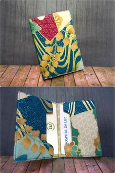 an image of a wallet made out of fabric