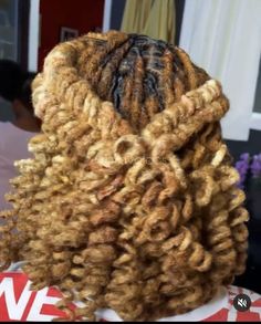 Crinkly Loc Styles, Colored Loc Styles, Loc Styled For Women, Mid Back Loc Styles, Curly Locs Black Women Styles, 2 Tone Locs, Curl Locs Styles, 60 Locs Count Styles, Loc Cover Up Styles