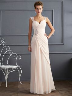 2023 Champagne Mother of the Bride Dress Straps Sleeveless Sheath Chiffon Long is very popular among our customers across the globe. Currently, we provide a wide range of colors and sizes for you, so you can choose what you like according to your special requirements! Product Details:Silhouette: Sheath/Column, Fabric: Chiffon, Neckline: Straps, Sleeve: Sleeveless, Embellishment: Beading, Back Style: Other, Hemline Train: Floor-Length, Shown Color: Champagne Champagne Prom Dress, Mother Of The Bride Dresses Long, Mother Of The Bride Gown, Mother Of Groom Dresses, Chiffon Dresses, Prom Dresses For Sale, Mob Dresses, Chiffon Dress Long, Beaded Prom Dress