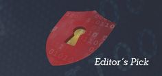 a red padlock with the word editor's pick on it and an image of a golden key