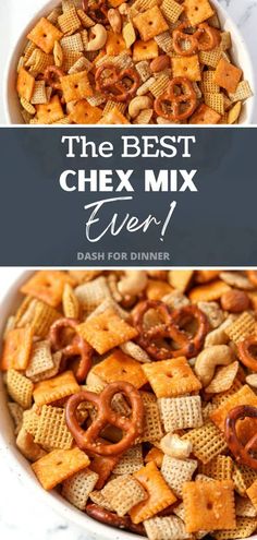 the best chex mix ever dish for dinner