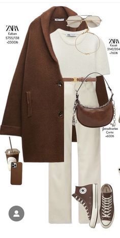 Outfits For Older Women, 21 Outfits, 2024 Outfits, Paris Mode, Outfits With Converse, Looks Chic, Autumn Outfit, Rich Colors