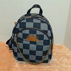 This Is Brand New With Tags Steve Madden Bags, Steve Madden, Color Blue, Bag Lady, Backpacks, House Design, Brand New, Tags, Women Shopping