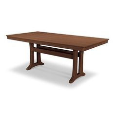 an image of a wooden table on a white background