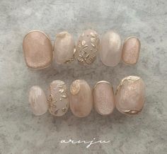 Bridesmaids Nails, Elegant Nail Art, Classy Nail Designs, New Nail Designs, Casual Nails, Soft Nails, Short Acrylic Nails Designs