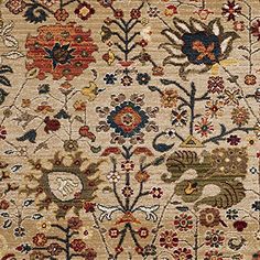 Safavieh Kashan Collection Esmond Oriental Area Rug - JCPenney Square Rugs, French Style Rugs, Vintage Rugs In Living Room, English Cottage Living Room, Square Farmhouse, Cottage Living Rooms, Home Addition, Busy City, Country Side