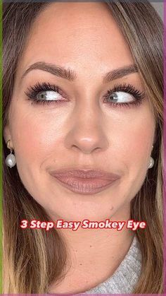 Daytime Smokey Eye, Easy Smokey Eye, Smokey Eye Easy, Smokey Eye Makeup Look, Minimalist Makeup, Smokey Eye Tutorial, Smokey Eye For Brown Eyes, Hooded Eye Makeup