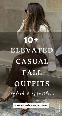 Nice Autumn Outfits, Cute Everyday Outfits Autumn, Stylish Fall Outfits 2024, Fall Fashion Women 30s, Classy Casual Fall Outfits, Beige Pants Fall Outfit, Elevated Fall Outfit, Elevated Casual Outfits Women Fall