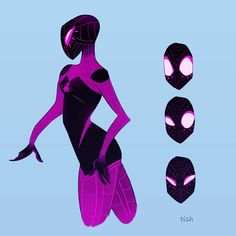 Pink Spiderwoman Oc, Spidersona Design, Female Spidersona, Spidersona Poses, Cartoons Fanart, Spidersona Base