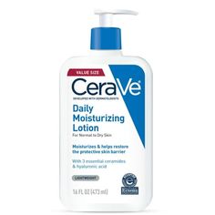 FAQ: How do I know if the product I buy on Walmart is authentic? Only purchase CeraVe branded items that are designated as "Sold and shipped by Walmart.com. Products sold by distributors or third parties are not guaranteed to be authentic. This designation is listed on the items product page under the Add to cart button. Developed with dermatologists, CeraVe Daily Moisturizing Lotion has a unique, lightweight formula that provides 24-hour hydration and helps restore the protective skin barrier w Walmart Skin Care Products, Cerave Daily Moisturizing Lotion, Cerave Moisturizer, Cerave Moisturizing Lotion, Daily Moisturizing Lotion, Branded Items, Moisturizing Lotion, Dark Feminine, Moisturizing Lotions