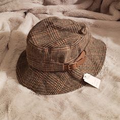 A New Day | Plaid Hat Brand New, Never Worn Original Tags Attached One Size Fits Most Brown Buckle Accent Browsing And New To Poshmark? Join For Free With Referral Code Unicorn_riot To Automatically Get $10 Off Your First Purchase! No Strings Attached! Bundle Items To Save On Shipping! Plaid Hat, Plaid Hats, No Strings Attached, A New Day, New Day, Buckle, For Free, Plaid, Women Accessories