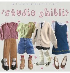 Ghibli Studio, Clothing Studio, Anime Inspired Outfits, Fashion Baby, Mode Inspiration