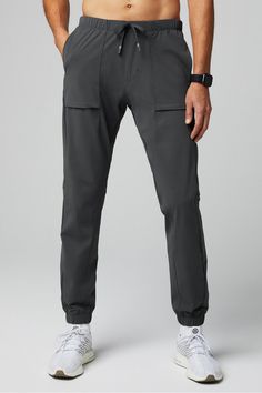 The One Jogger FL2 Onyx male Activewear >> Mens >> Bottom >> Pants Boundless regular Anti-Stink/External Pockets/Hidden Pockets/Lightweight Feel/Quick-Dry/UPF 50 /Zip Pockets Men’s Athletic Style, Natural Movement, Athletic Fashion, Athletic Pants, Mens Activewear, Come Together, Mens Bottom, Upf 50, Lightweight Fabric