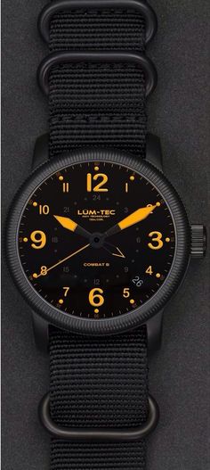 New Lum-Tec watches coming in 2015 Dream Watches, Beautiful Watches, Women's Watch, Mens Fashion Trends, Black Watch, Men's Accessories