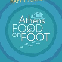 the cover of happy epiler's book, athenns food on foot