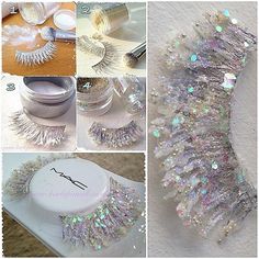 Make Snow, Lashes Tutorial, Costume Carnaval, Drag Make-up, Queen Costume, Diy Costume, How To Make Snow, Ice Princess