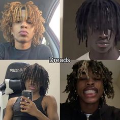 Twist Braids Hairstyles Boys, Temu Dreads, Dreadlock Hairstyles For Men Medium, Dreds Hairstyles Dreadlocks Men, Protective Hairstyles Men, Hot Dread Heads, Dark Blue Hair Men, Cute Dread Heads, Black Guys Hairstyles