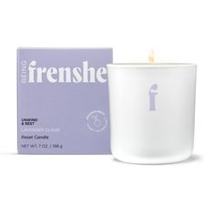 Being Frenshe Reset Candle with Essential Oils to Calm & Relax - Lavender Cloud - 7oz Lavendar Candle, Being Frenshe, Lavender Candles, Scent Combos, Purple Items, Xmas Wishlist, Lavender Candle, Home Scents, Beauty Room