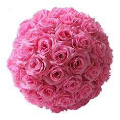 PRICES MAY VARY. Lifelike Artificial Rose Silk Flower：Made of high quality fabric and exquisite workmanship,which is durable, not easy to fade Charming Rose Blossoms Decoration: the vivid and natural shape of the artificial flower ball gives people a sense of artistic romance. Suitable for wedding, birthday party decoration, Valentine's day, mother's day,anniversary, graduation and other occasions, can be used for table decoration or hanging on the corridor, ceiling, or from branches in trees. E Tall Wedding Vases, Flower Ball Centerpiece, Paper Flower Ball, Decorating Wedding, Kissing Ball, Realistic Rose, Making A Bouquet, Wedding Kiss, Artificial Silk Flowers