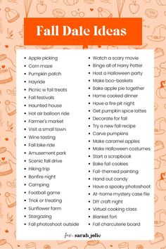 Looking for fall date ideas that will make this season unforgettable? Here's a list of the BEST dates to do this year!! Fall Date Ideas List, Couple Fall Things To Do, Date Ideas September, Pumpkin Patch Date Ideas, Cute Date Ideas For Fall, Pumpkin Date Ideas, Couple Fall Date Ideas, Fall Stuff To Do With Boyfriend, Couples Fall Bucket List