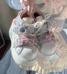 Thick Sole Shoes, Kawaii Shoes, Girly Shoes, Sweet Lolita, Sole Shoes, Really Cute Outfits, Kawaii Clothes, Pretty Shoes, Platform Sneakers