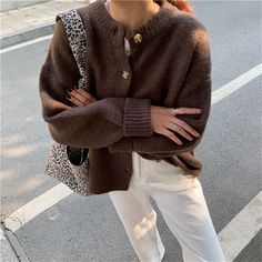 Description

PrincessAce - Sweaters Cardigans Warm Casual Arrival Solid Knitwear Loose Coat Loose Coat, Skandinavian Fashion, Autumn Fits, Uggs Outfit, Mode Inspo, 가을 패션, Autumn Outfit, Outfit Inspo Fall, Mode Inspiration