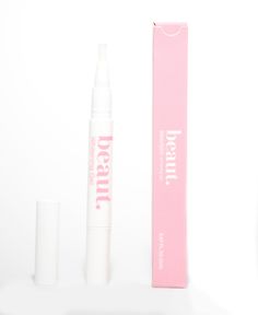 What: Whitening gel refill for any beaut. smile kit with a 44% Carbamide peroxide formula. Each pen holds approximately 10 applications! Instructions: 1. Twist bottom of pen clockwise until a little gel flows to the bristles.(For your first session, you may need to twist a few times). 2. Smile wide, keeping lips away from your teeth. 3. Use even brush strokes to apply a thin layer of gel to each tooth. 4. Insert beaut. mouthguard & turn on light. 5. After your 15 minute whitening session, rinse Dental Decay, Dental Cavities, Teeth Whitening Gel, Tooth Sensitivity, Stronger Teeth, White Smile, Mouth Guard, Tooth Decay, Oral Hygiene