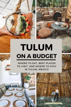 tulum on a budget, there are places to visit and where to stay in tucum mexico