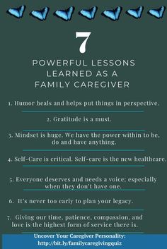 7 Powerful Lessons Learned as a Family Caregiver: Career Passion, Elderly Caregiver