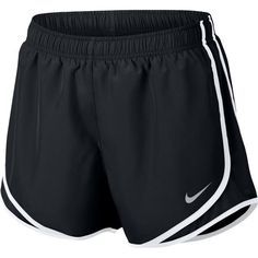 White Nike Shorts, Nike Tempo Shorts, Nike Tempo, Black And White Nikes, Nike Athletic Shorts, Black Athletic Shorts, Running Shorts Women, Nike Running Shorts, Black White Fashion