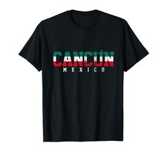 PRICES MAY VARY. Cancun Mexico A great present for Christmas or birthdays. Lightweight, Classic fit, Double-needle sleeve and bottom hem Italian Souvenirs, Mexico Shirts, Calabria Italy, Chihuahua Mexico, Adventurous Women, Mexican Flags, Mexico Flag, Italian Flag, Adventure Shirt