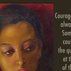 an image of a woman with her eyes closed and the words courageous women always come to someone's country