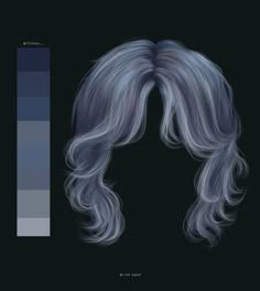 Eyes Color Palette Digital Art, Color Palette Ibispaint, Fantasy Character Names, Hair Drawings, Sims 4 Black Hair, Ibis Paint Brushes