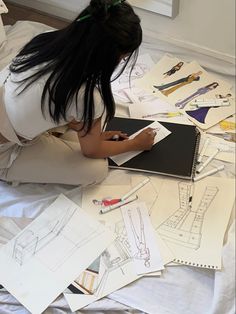 Fashion Major, Designer Aesthetic, Fashion Student, Dream Jobs, Career Fashion, Fashion Sketchbook, Fashion School