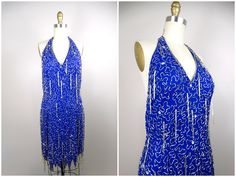 "This is an AMAZING vintage dress from Lillie Rubin. It's beautifully detailed with beading and in excellent condition! Bust - 36\" (has built-in padding) Waist - 28\" Hips - 38\" Length - 35\" This dress comes from a pet-free and smoke-free home. If you would like more info or have any questions, please don't hesitate to ask!" Beaded Dress, Dress Clothes For Women, Halter Dress, Vintage Dresses, Dress Outfits, Mini Dress, Womens Dresses, Purple, Clothes For Women