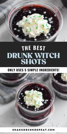 the best drunk witch shots only uses 5 simple ingredients