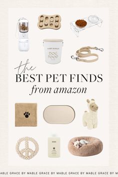 11 Amazon Pet Finds Every Dog Owner Should Have Dog Owner Accessories, Neutral Puppy Aesthetic, Aesthetic Dog Stuff Amazon, Puppy Shopping List, Neutral Dog Aesthetic, Best Dog Accessories, First Time Dog Owner Checklist, Gifts For Dog, New Puppy Aesthetic