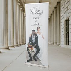 Elegant Full Photo Calligraphy Wedding Welcome Editable Template Welcome Template, Welcome Photos, Photography Posters, Roll Up Banner, Retractable Banner, Wedding Entrance, Elegant Photo, Calligraphy Wedding