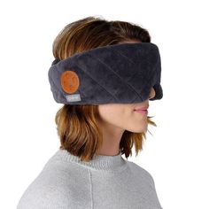 Relax anywhere using the WAVE Sound Therapy Eye Mask from Pure Enrichment. This luxurious eye mask effectively blocks out light, making it the perfect solution for night-shift workers, travelers or daytime nappers. The built-in personal speakers and sound machine helps drown out noise with three soothing nature sounds and is Bluetooth compatible. Relax anywhere using the WAVE Sound Therapy Eye Mask from Pure Enrichment. This luxurious eye mask effectively blocks out light, making it the perfect Soothing Nature, White Noise Sound, Sound Therapy, Sound Machine, Fall Asleep Faster, Nature Sounds, White Noise, Built In Speakers, The Wave