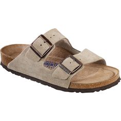 Birkenstock Arizona Soft Footbed Suede Sandal - Women's | Backcountry.com Birkenstock Colors, Arizona Birkenstock, Birkenstock Men, Proper Posture, Birkenstock Women, Footbed Sandals, Birkenstock Sandals, Birkenstock Arizona, Suede Sandals