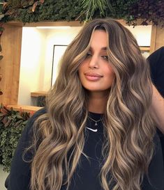 Dark Summer Hair, Brown Summer Hair, Heavy Highlights On Dark Hair, Brown Blonde Balayage, Brown To Blonde Balayage, Balayage Blond, Blond Balayage, Brown Hair Inspo, Brunette Hair With Highlights