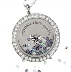 www.RebeccaS.OrigamiOwl.com  #faries #sparkle Pocket Watch, Sparkle