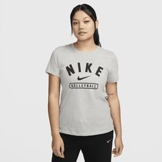 It's your sport. Make sure everybody knows in this classic Nike tee. Nike Volleyball, Women's Volleyball, Volleyball Tshirts, Weight Lifting Women, Women Volleyball, Nike Tee, Women's Wrestling, Nike Tshirt, Women Lifestyle