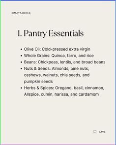 Mediterranean Diet Starter Kit: If you’re just starting out, this post is for you💕 Use this simple, dietitian-approved guide to help you navigate your Mediterranean Diet journey and set yourself up for success. 1. Pantry Essentials 2. Fresh Produce 3. Protein Choices 4. Cooking Methods 5. Eating Habits Mediterranean Life, Mediterranean Diet Meal Plan, Set Yourself Up For Success, Mediterranean Lifestyle, Pantry Essentials, Broad Bean, Nuts & Seeds, Motivation Board, Diet Meal