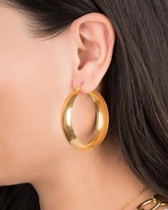 Earrings Silver Hoops, Hoop Earrings Large, Vintage Gold Earrings, Boho Hoop Earrings, Christmas Gifts For Sister, Hoop Earrings Silver, Chunky Hoop Earrings, Earrings Everyday