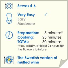 the instructions for how to cook in swedish