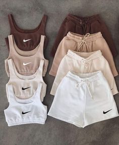 Cute Nike Outfits, Cute Lazy Outfits, Tomboy Style Outfits, Trendy Summer Outfits, Simple Trendy Outfits, Sporty Outfits, 가을 패션