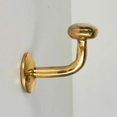 Unlacquered Brass Wall Hooks Copper Bathroom Accessories, Limestone Sink, Brass Wall Hooks, Travertine Pool Coping, Travertine Pavers, Brass Wall Hook, Bathtub Remodel, Brass Hooks, Wall Mounted Hooks