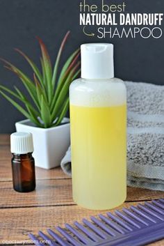 The best Natural Dandruff Shampoo. It is The best treatment for dry scalp and dandruff. Try this Easy Homemade Dry scalp shampoo today! Dry Scalp Shampoo, Shampoo For Dry Scalp, Dandruff Remedy, Hair Dandruff